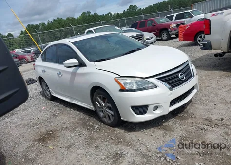 2013 Nissan Sentra Sr из США, поврежденный, VIN 3N1AB7APXDL712496